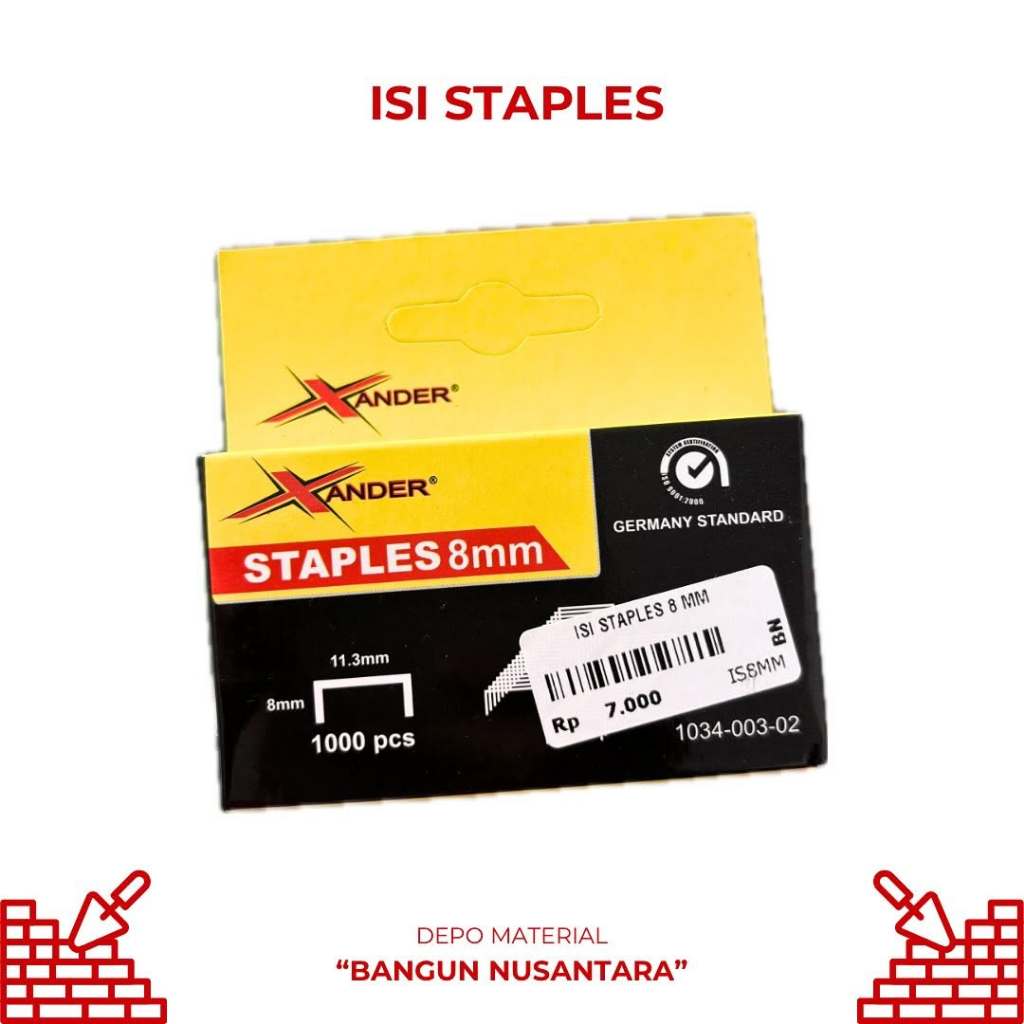 

XANDER Isian Staples Tembak / Isi Staples Guntacker