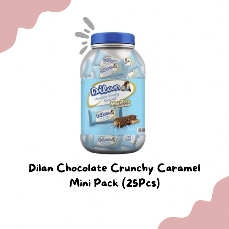 

Dilan Chocolate Crunchy Caramel Mini Pack (Isi 25Pcs)