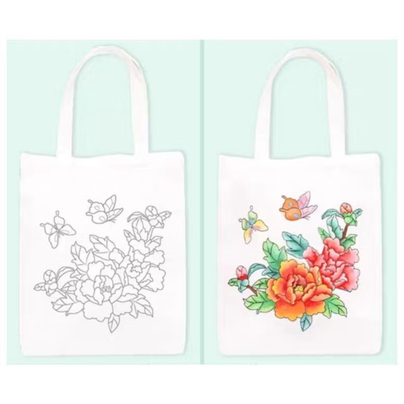 tas kanvas lukis / canvas bag