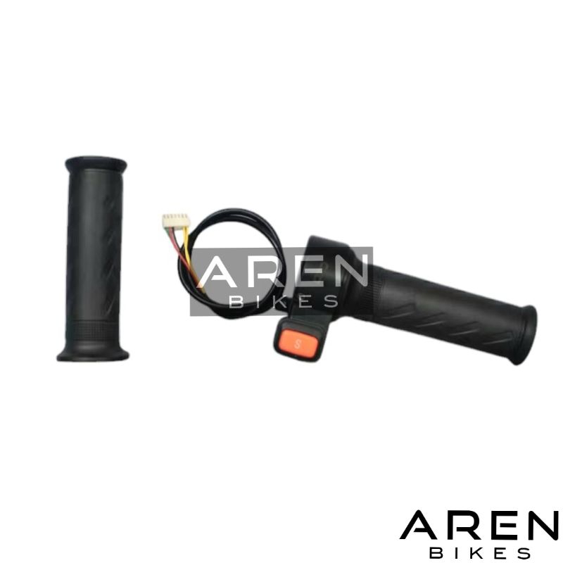 Shifter Gas 4 Speed Sepeda Listrik Tombol S Pemindah Gigi Universal