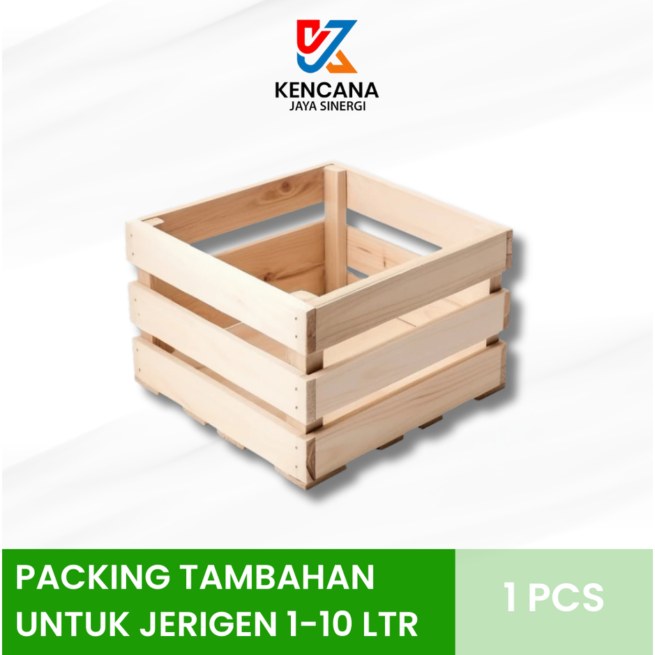 

Packing kayu tambahan untuk jerigen 5-10 liter