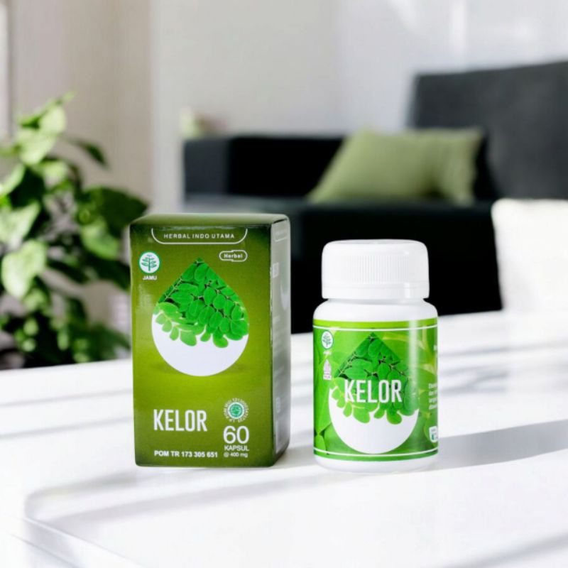 kapsul herbal DAUN KELOR - kaya manfaat dan khasiat