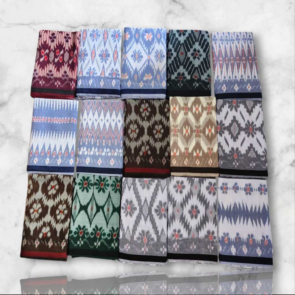 Sarung Goyor Tenun Botol Shajarah
