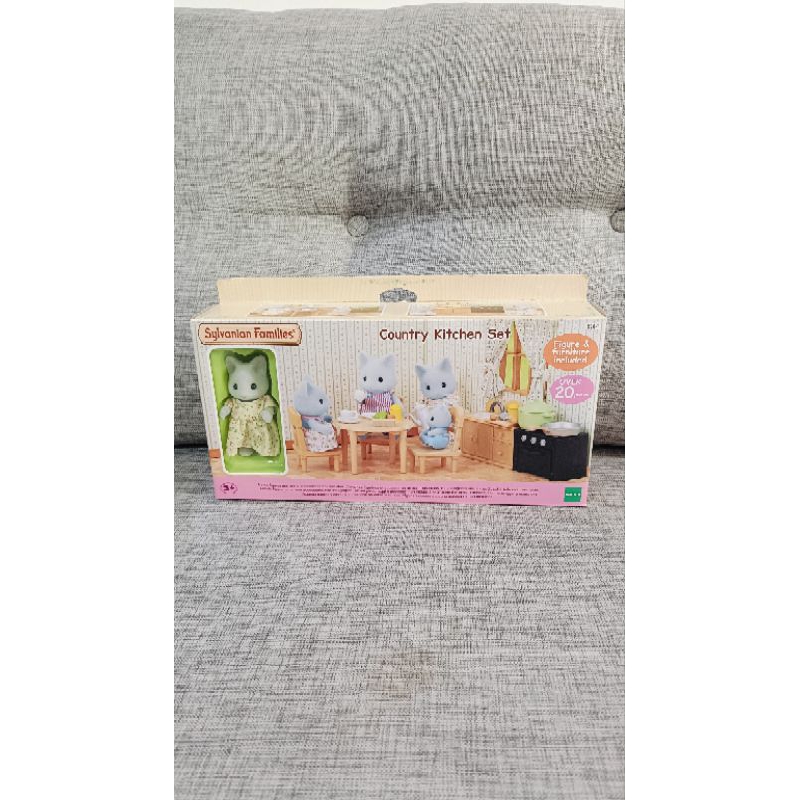 sylvanian families country kitchen set original