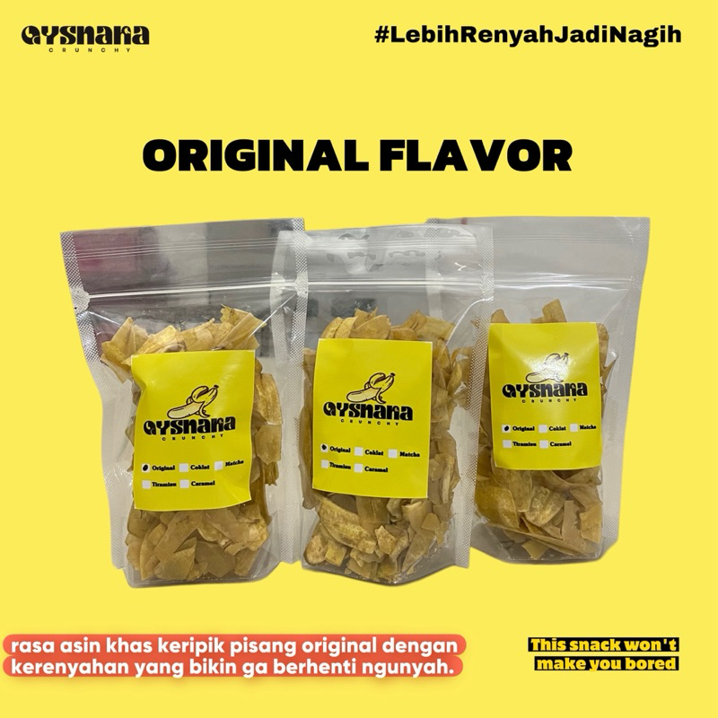 

QYSNANA CHIPS ORIGINAL (KERIPIK PISANG RENYAH)