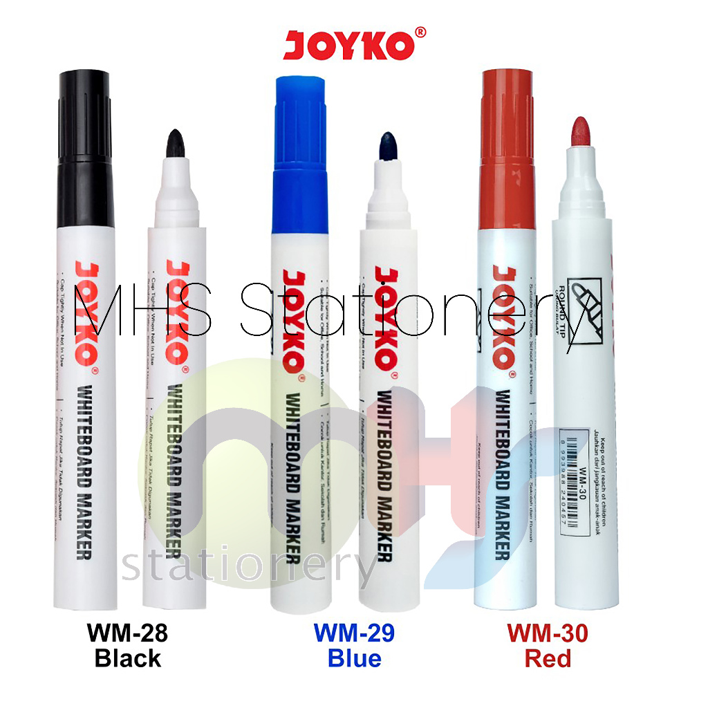 

Spidol Papan Tulis Dapat Dihapus Whiteboard Marker Joyko Refillable WM-