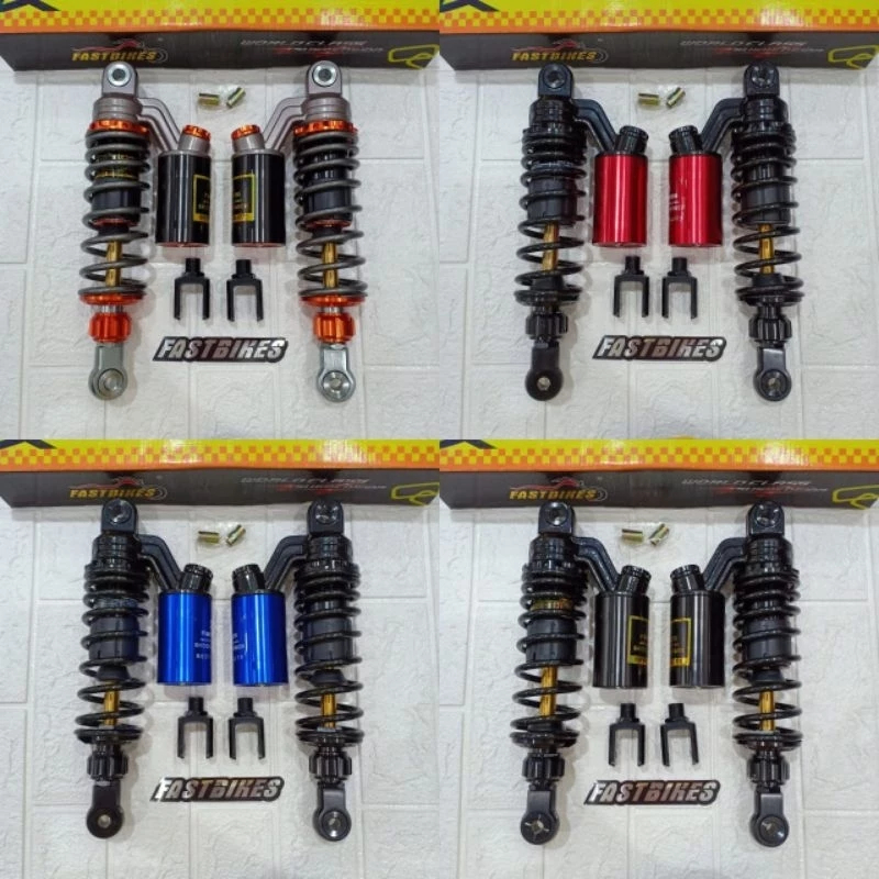 Shockbreaker : Shock Tabung Atas As Gold Motor Bebek + Anting Matic Aerox Pcx Revo Tiger Thunder Jup