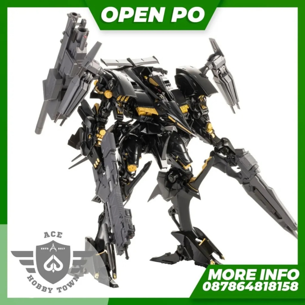 KOTOBUKIYA ARMORED CORE DECOCTION MODELS RAYLEONARD 03-AALIYAH MIRROR FINISH VER.