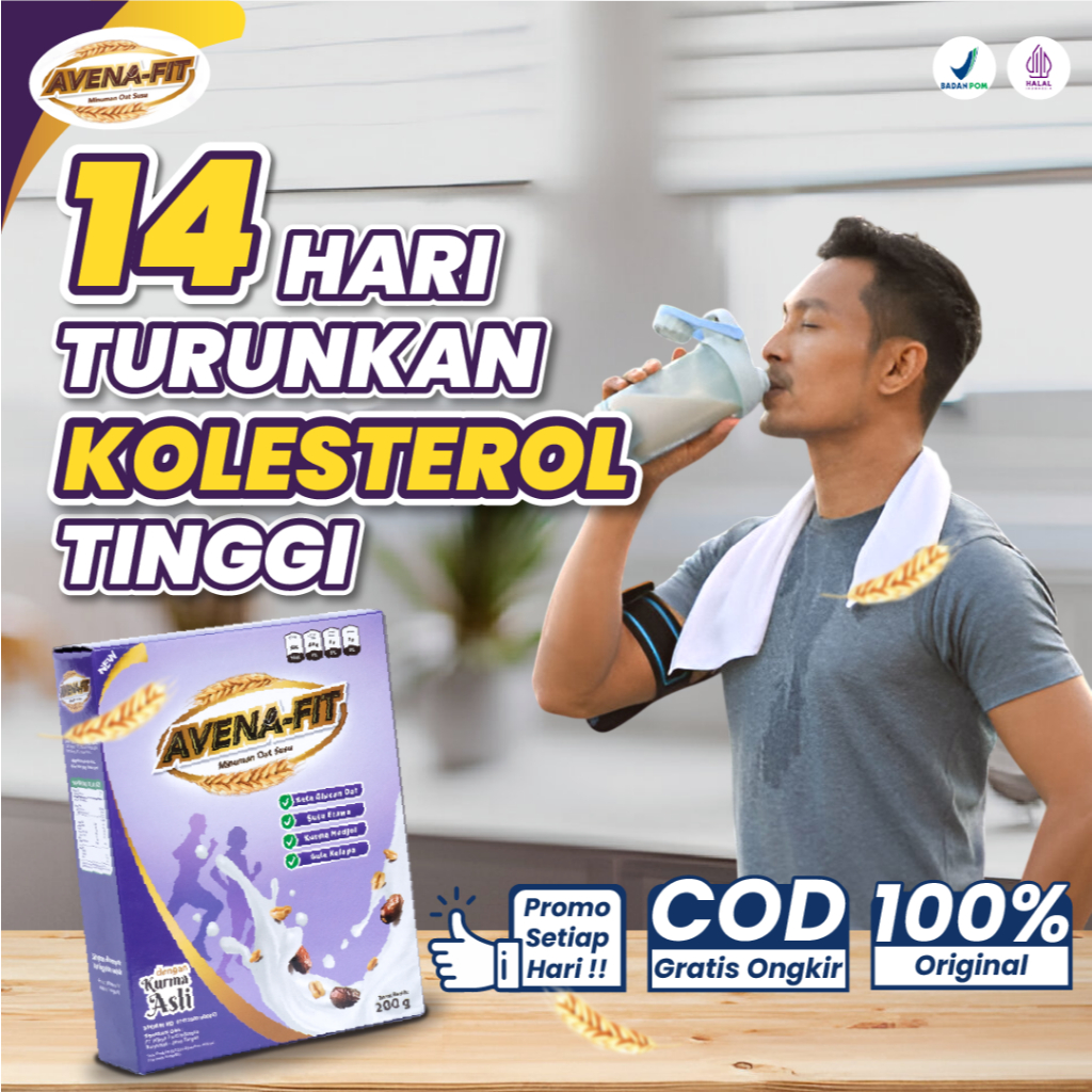 

PROMO VALENTINE Avena Fit Susu Sereal BPOM & Halal – Solusi Sehat untuk Kolesterol & Gula Darah