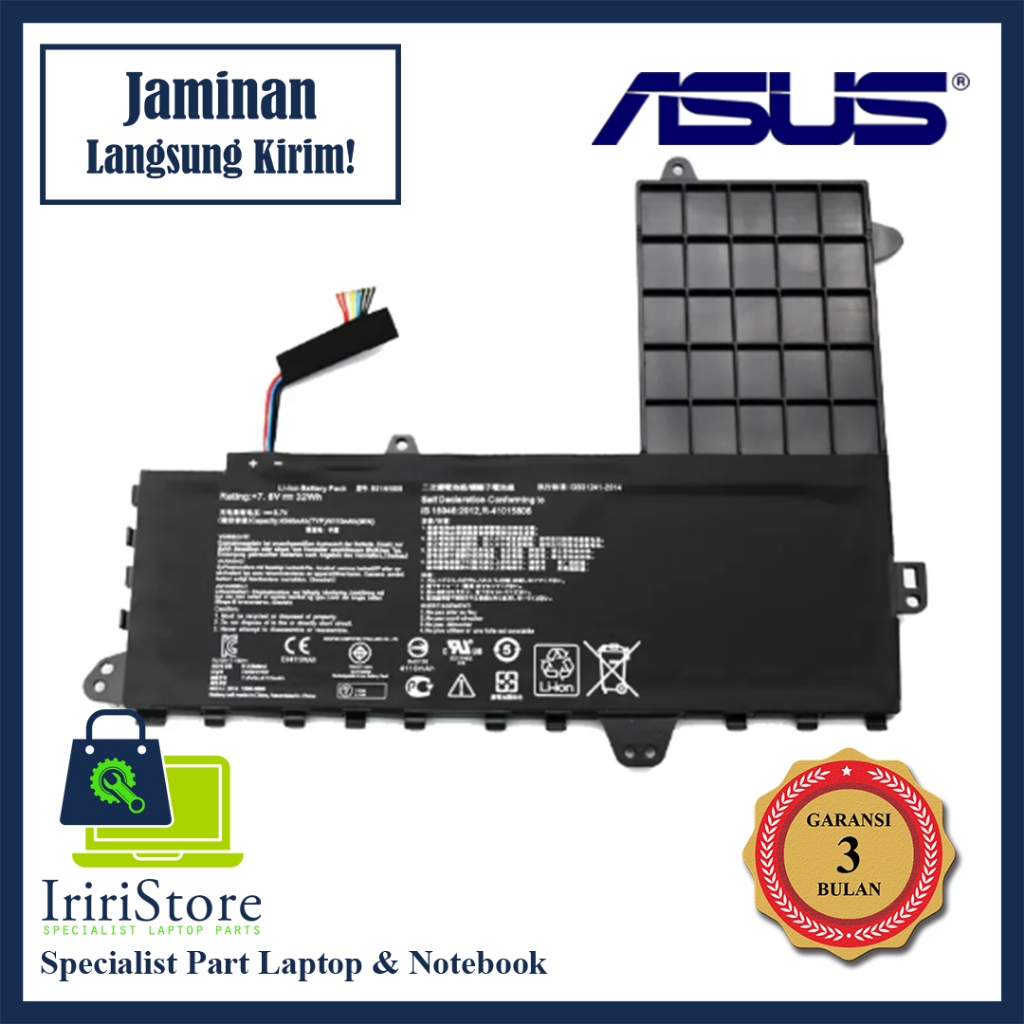 Baterai Laptop ASUS E402S E402SA E402 B21N1505 ORIGINAL