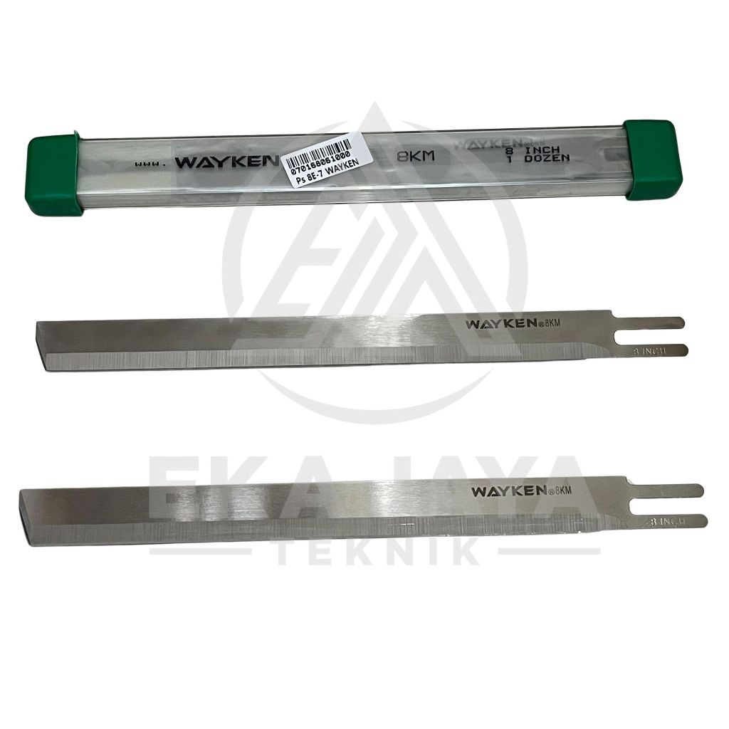 PISAU / PISO MESIN POTONG KM 8 INCH MERK WAYKEN HIJAU 8KM / 8 IN