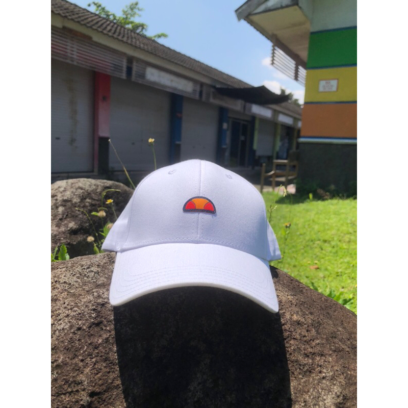 ELLESSE UNISEX CASUAL CAPS WHITE