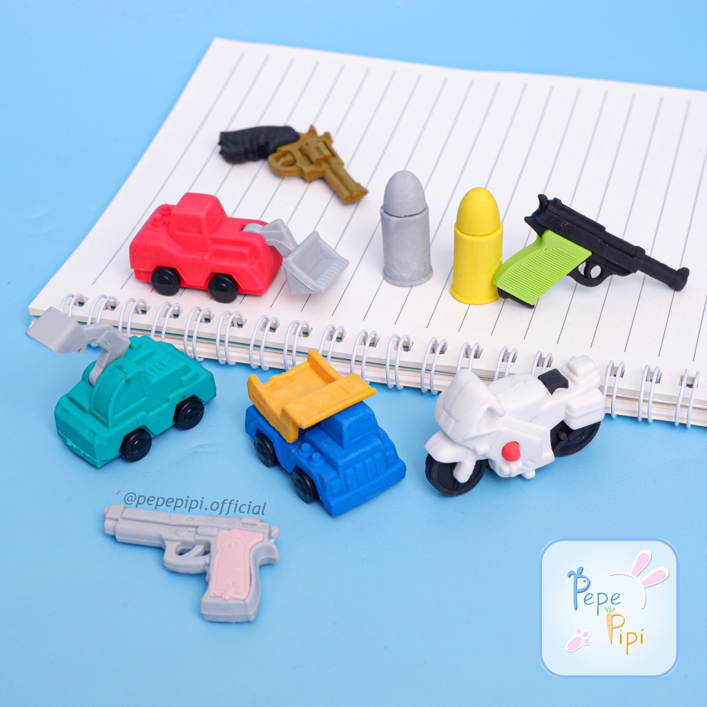 

Penghapus 3D Kendaraan Xiao Gu Dong Papan XGD-015 Eraser Miniatur Mainan Mobil Setip Hapusan Pensil