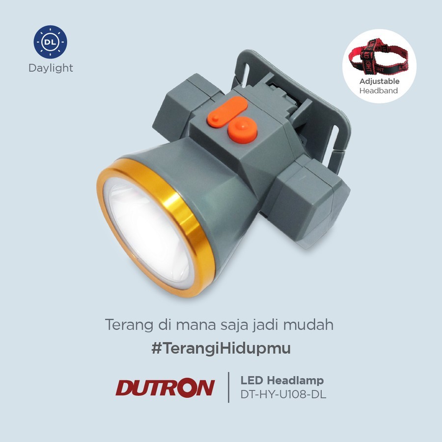 DUTRON led Senter Kepala