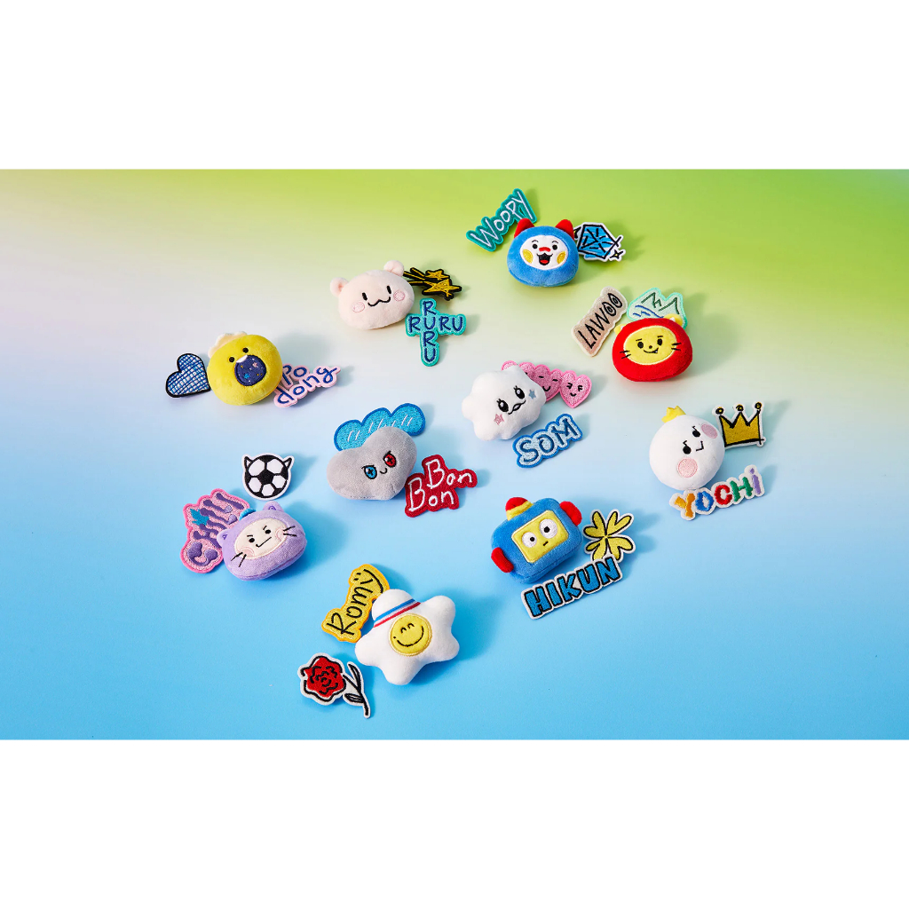 Treasure TRUZ PLUSH PIN SET TREASURE COLLECTION [OFFICIAL MERCHANDISE]