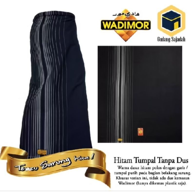Sarung Wadimor hitam/wadimor polos/wadimor motif/wadimor tumpal/wadimor putih