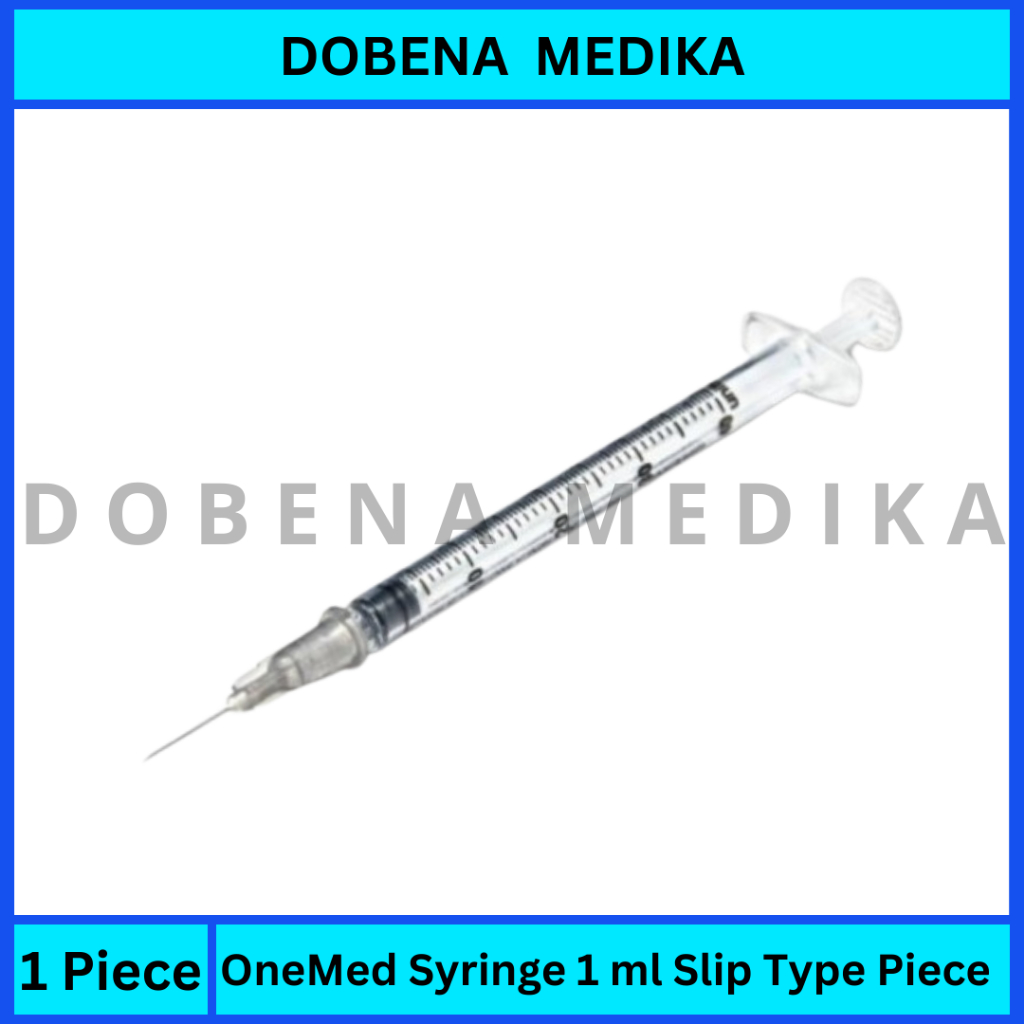 OneMed Syringe 1 ml Slip Type / Spuit 1 cc One Med 1ml 1cc