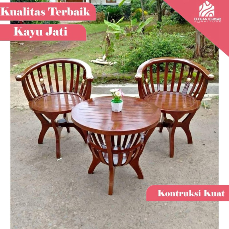 kursi teras, kursi mangkok, kursi teras kayu jati, kursi teras kayu jati kursi tamu