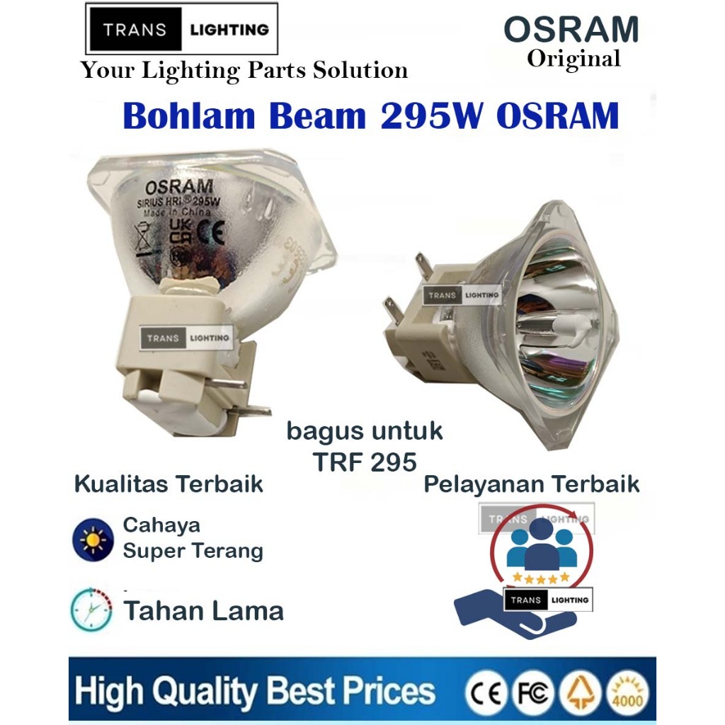 BOHLAM BEAM CLARA S 14 R OSRAM Original TRF RDW 295