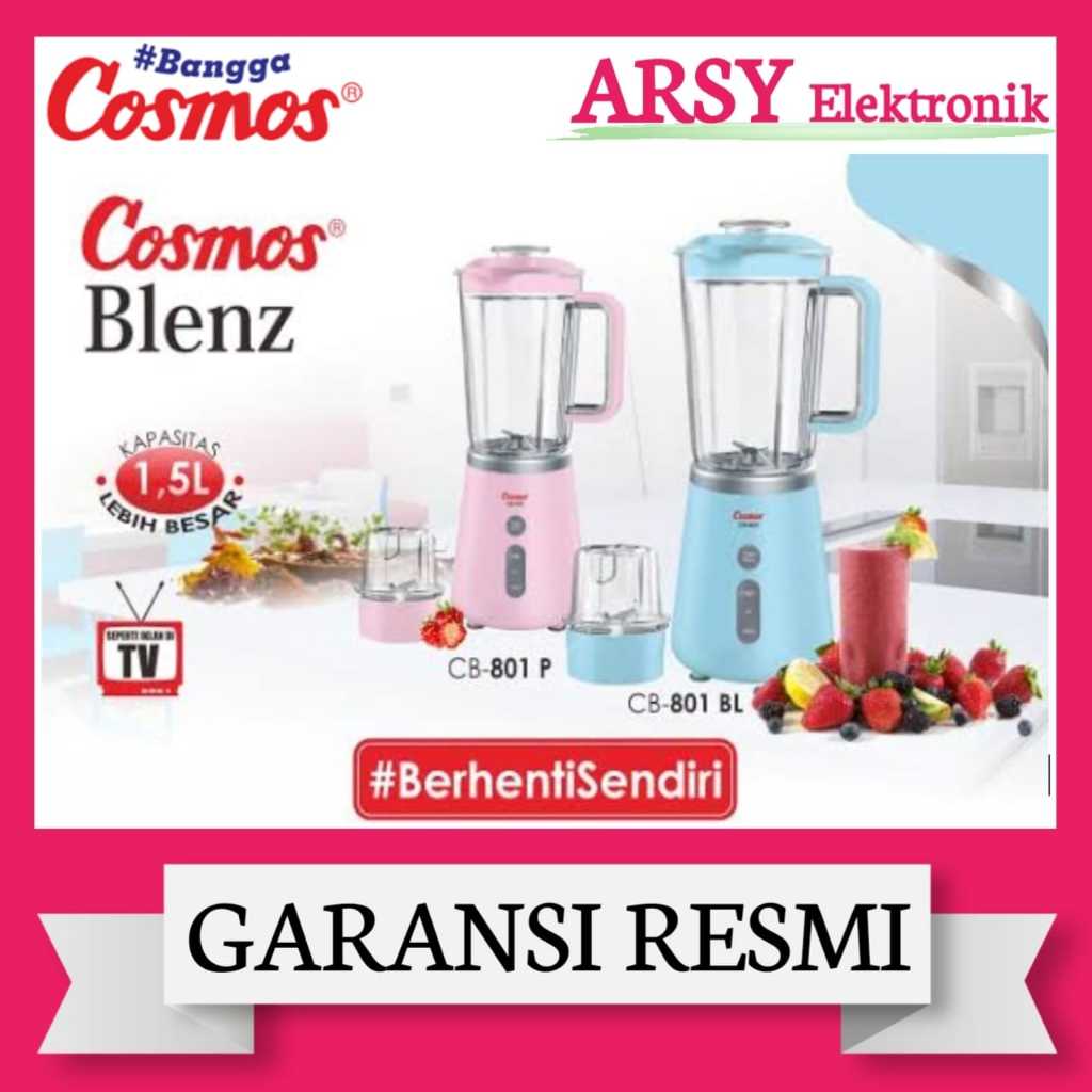 BLENDER COSMOS CB-801P/COSMOS BLENDER CB-801P GARANSI RESMI