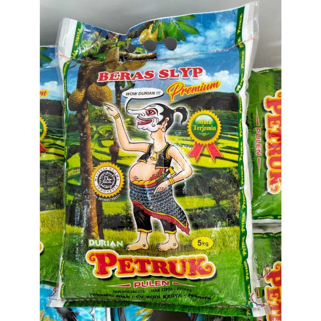 

PETRUK Beras Kepala Super Pulen [5Kg]