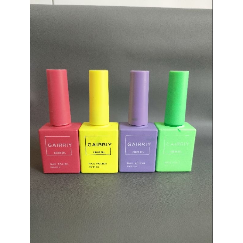 PRELOVED GAIRRIY COLOR GEL NAIL POLISH 15ML
