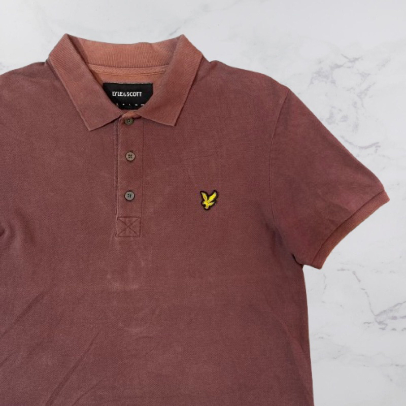 LYLE SCOTT not ADIDAS TREFOIL Polo Kaos Kerah Second Original