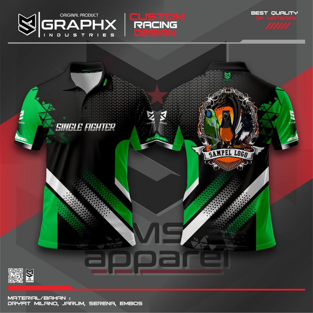 Kaos Jersey Kicau Mania Murai Lovebird Kacer Baju Jersey Kicau Mania Jersey Burung Fullprint Bebas R