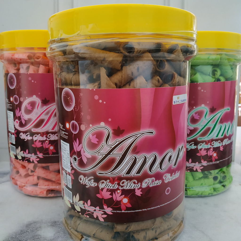 

ASTOR AMOR WAFER STIK 590 GRAM TOPLES BESAR RASA COKELAT, STRAWBERRY, & PANDAN- Astor Enak/ Astor Murah/ Astor Enak/ Hampers Lebaran/ Snack Lebaran