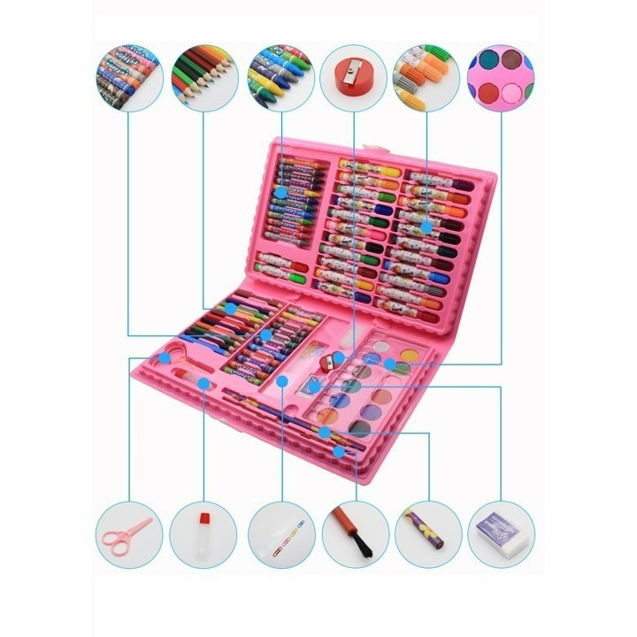 

Crayon Set 68pcs / Krayon Mewarnai Anak 68pcs