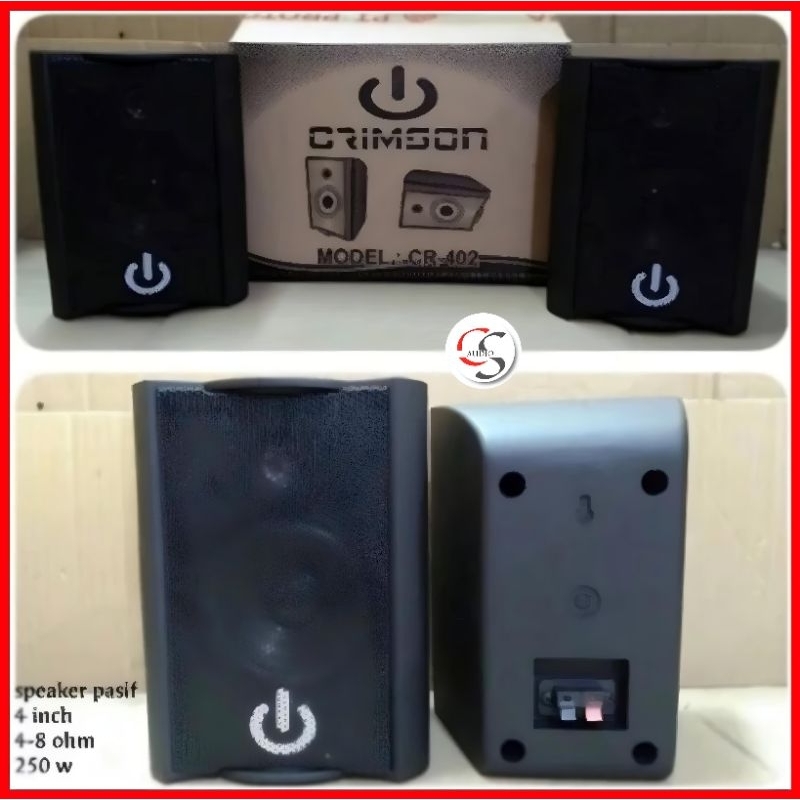 Speaker Pasif Crimson 402 4inch