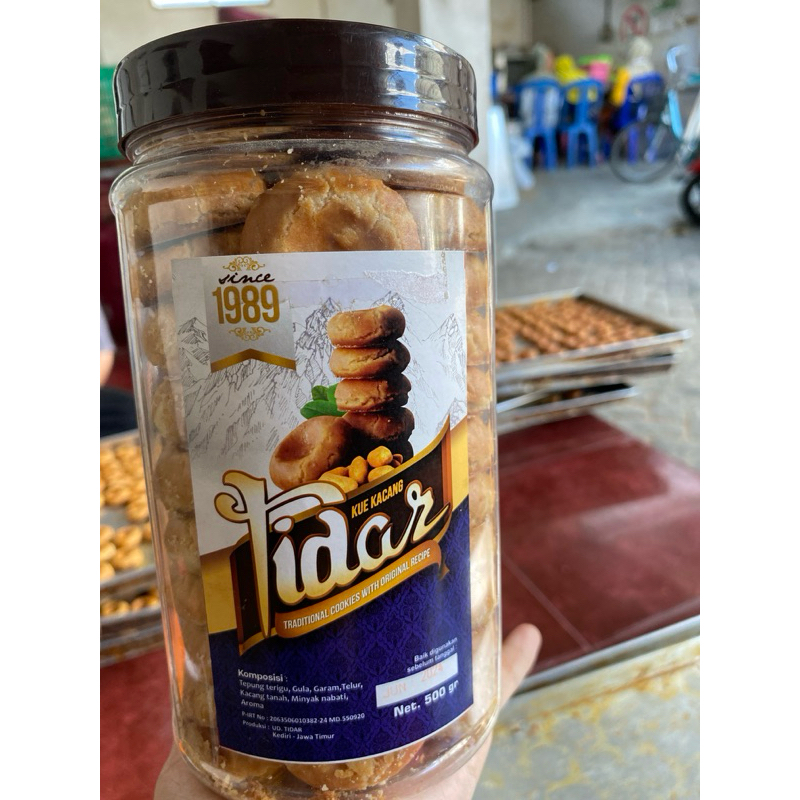 

Kue Kacang Tidar Berat 500 Gram