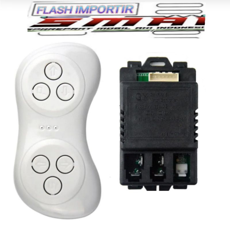 remot mesin receiver mobilan aki anak gy rx18 7pin