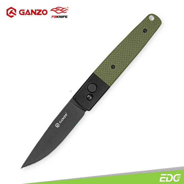 GANZO FIREBIRD G721B-GR 440C G10 Green Survival Camping Tools