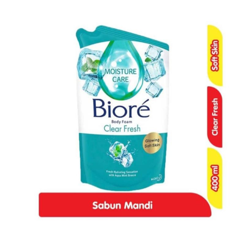 Biore Body Foam Clear Fresh Sabun Mandi