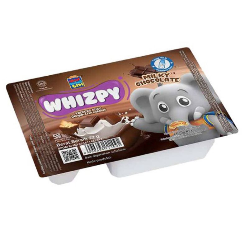 

TINI WINI BITI Whizpy Biskuit Milky Chocolate 22 g