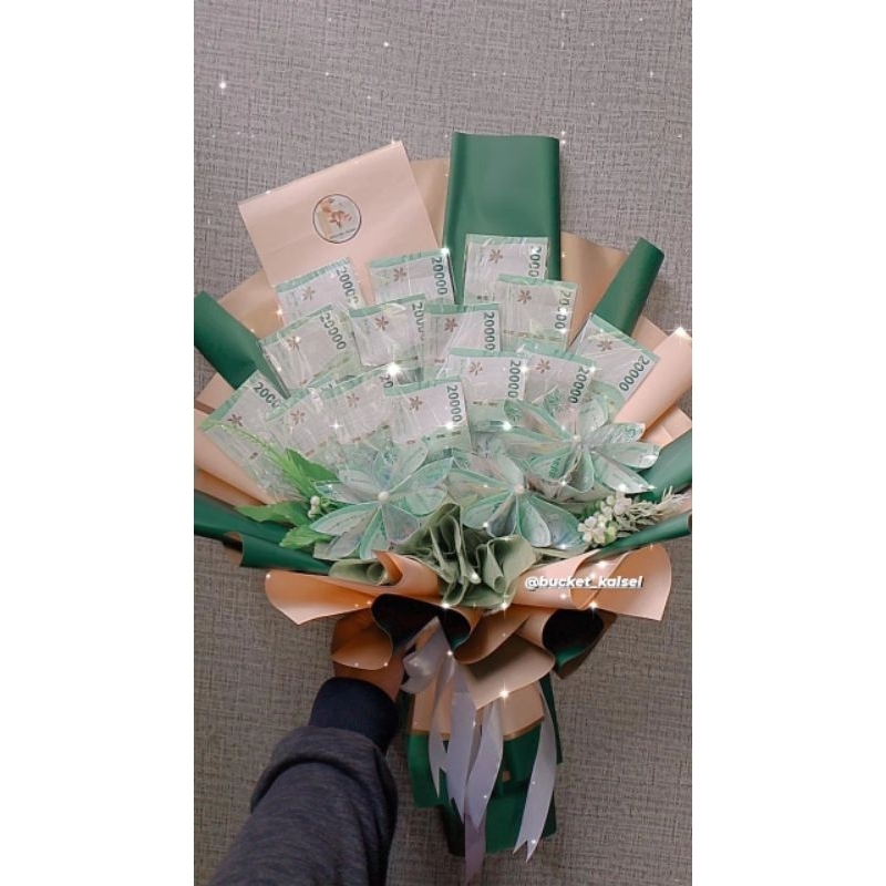 (BARU JASA) Pembuatan Bucket Uang 20k