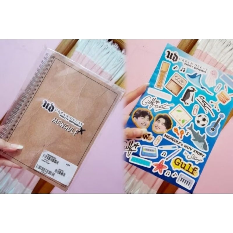 MewGulf Mew Suppasit Gulf Kanawut Urban Decay Scrapbook & Sticker