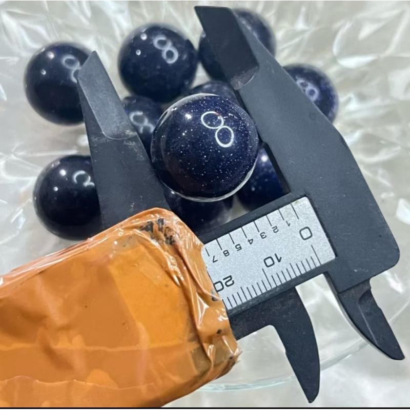 batu akik pasir intan hitam natural giwang (dimensi 20mm)