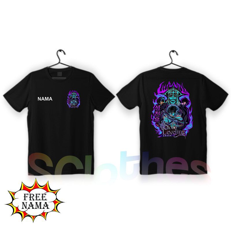 Baju Atasan Kaos Anak Solo Leveling