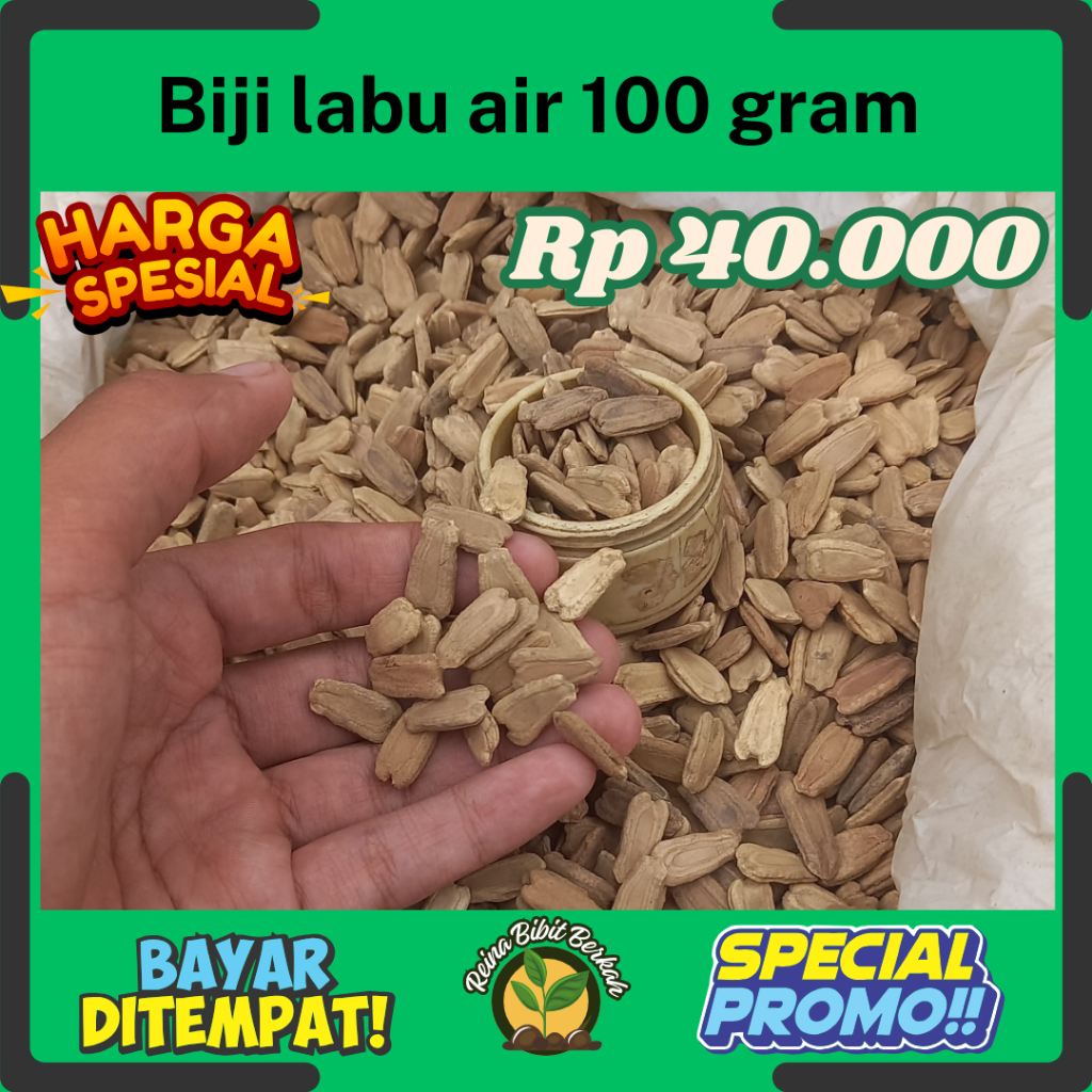 

Biji kukuk/labu air 100 gram siap tanam