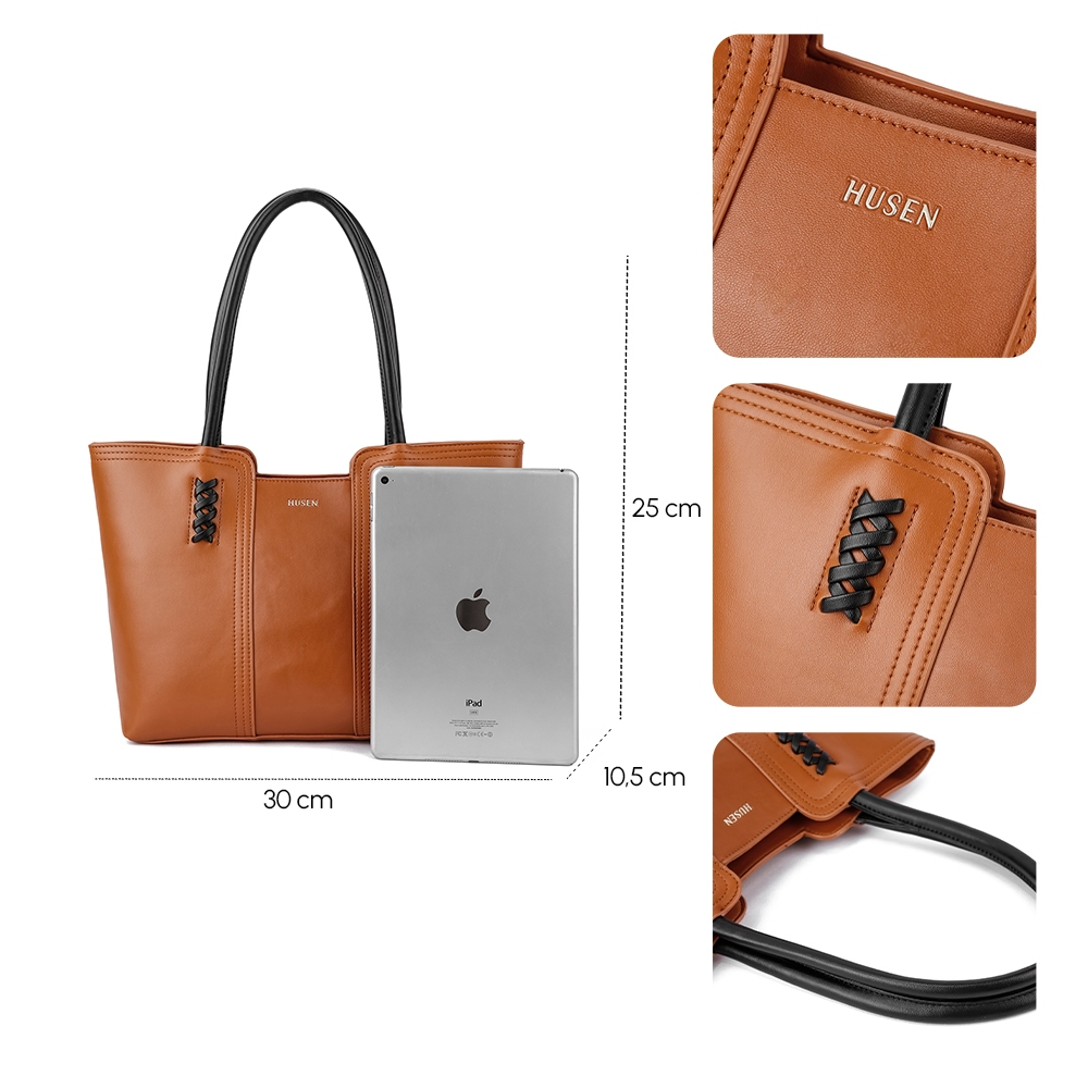 NEW DEALS HUSEN Tas Wanita Mawla Totebag Kekinian Tas Kantor Import Totebag Kuliah Branded Import