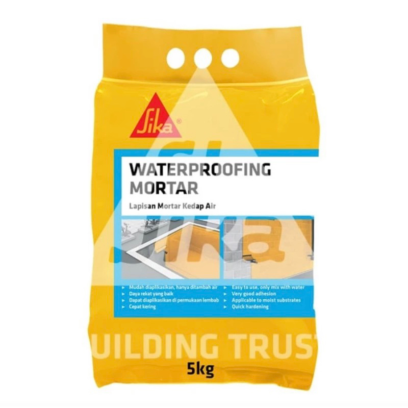 Sika Waterproofing Mortar 5kg waterproofing semen siap pakai