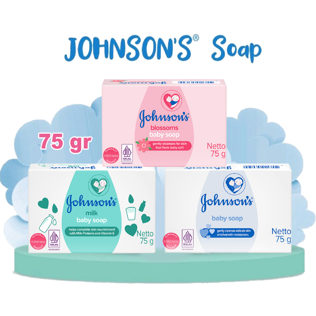 Johnsons Baby Soap 75g all v