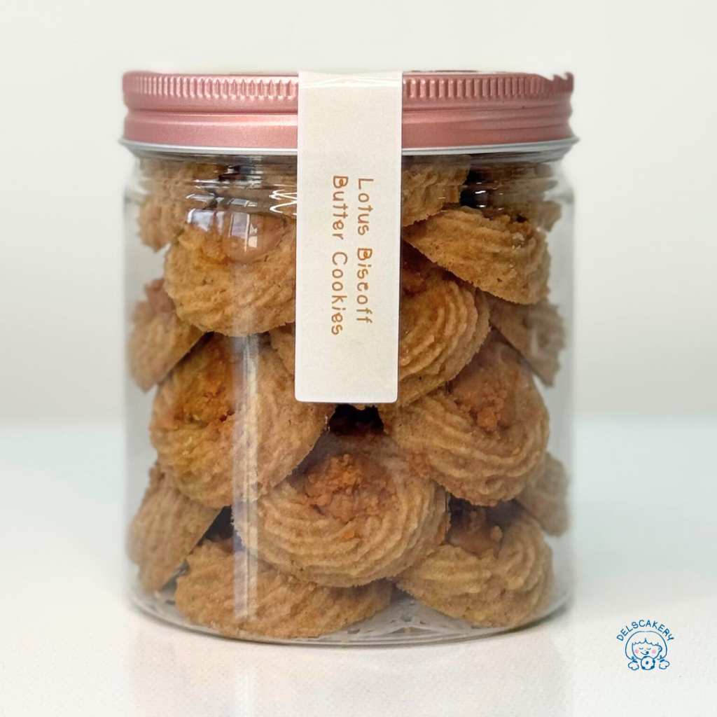 

KUE KERING LEBARAN BISCOFF LOTUS - BUTTER COOKIES (KUE KERING)