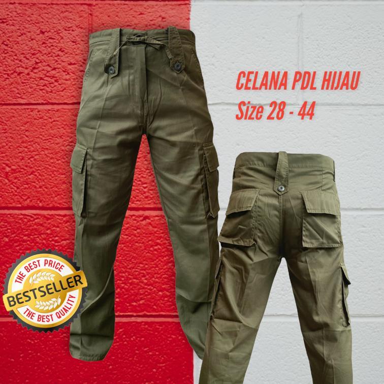 PROMO Celana PDL Security Satpam Celana Lapangan Pramuka Hitam Celana Polisi Coklat Hitam Navy Army 