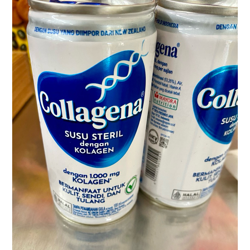 

Collagena Susu Cair Steril Kaleng 189 ml