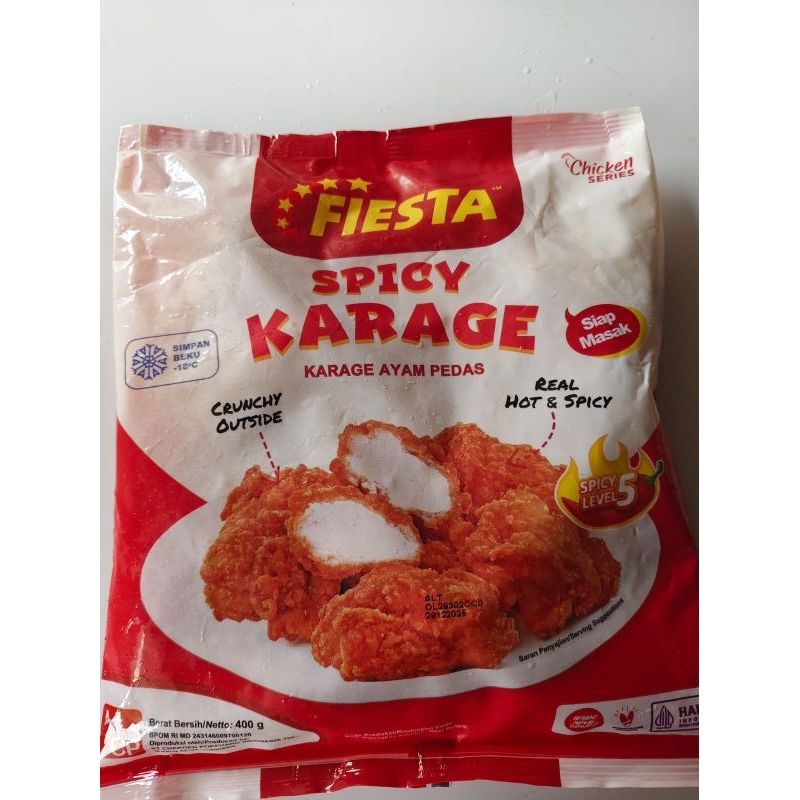 

Fiesta Spicy Karage 400g