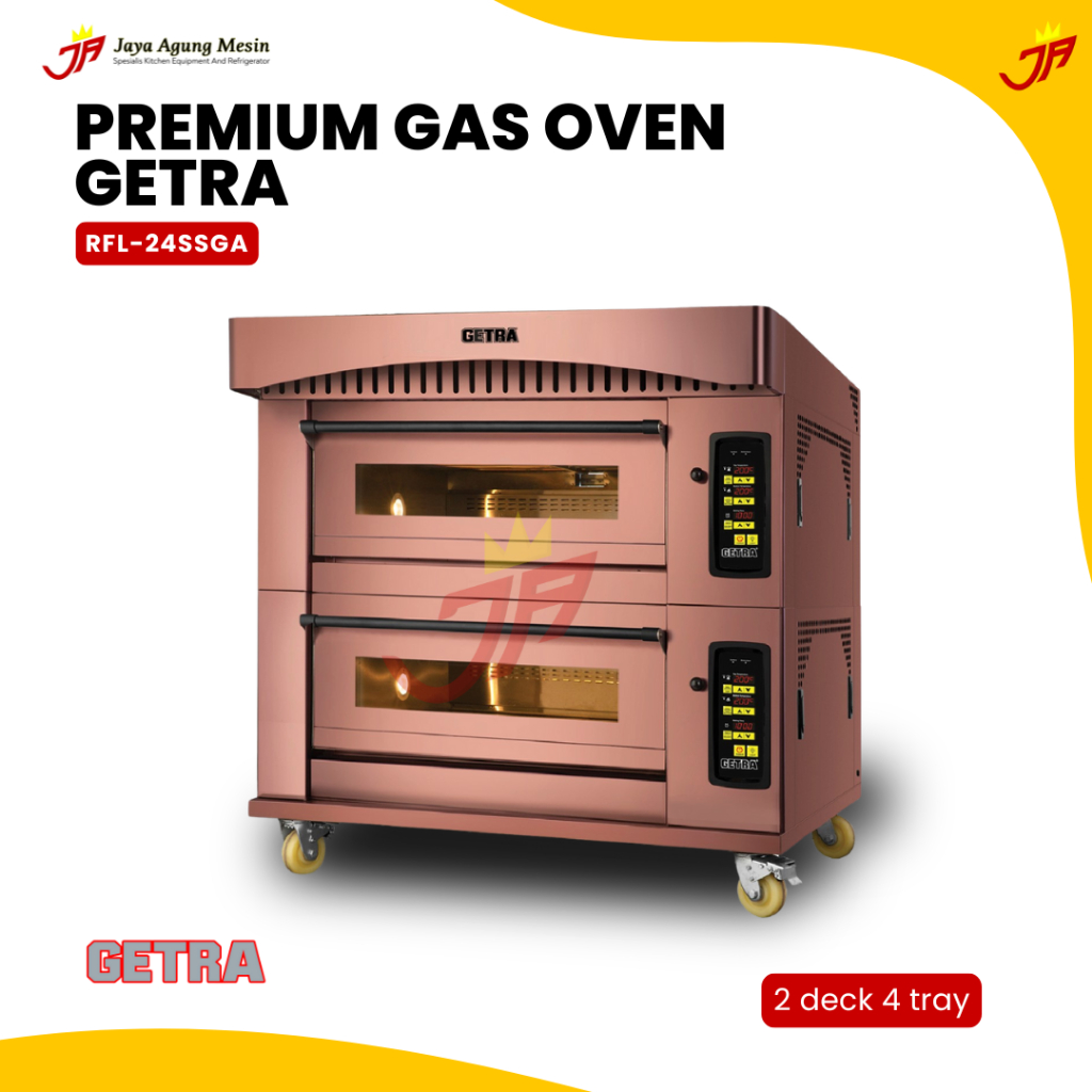 GETRA Premium Gas Oven Getra RFL 24SSGA / Oven Premium RFL24 SSGA RFL-24SSGA