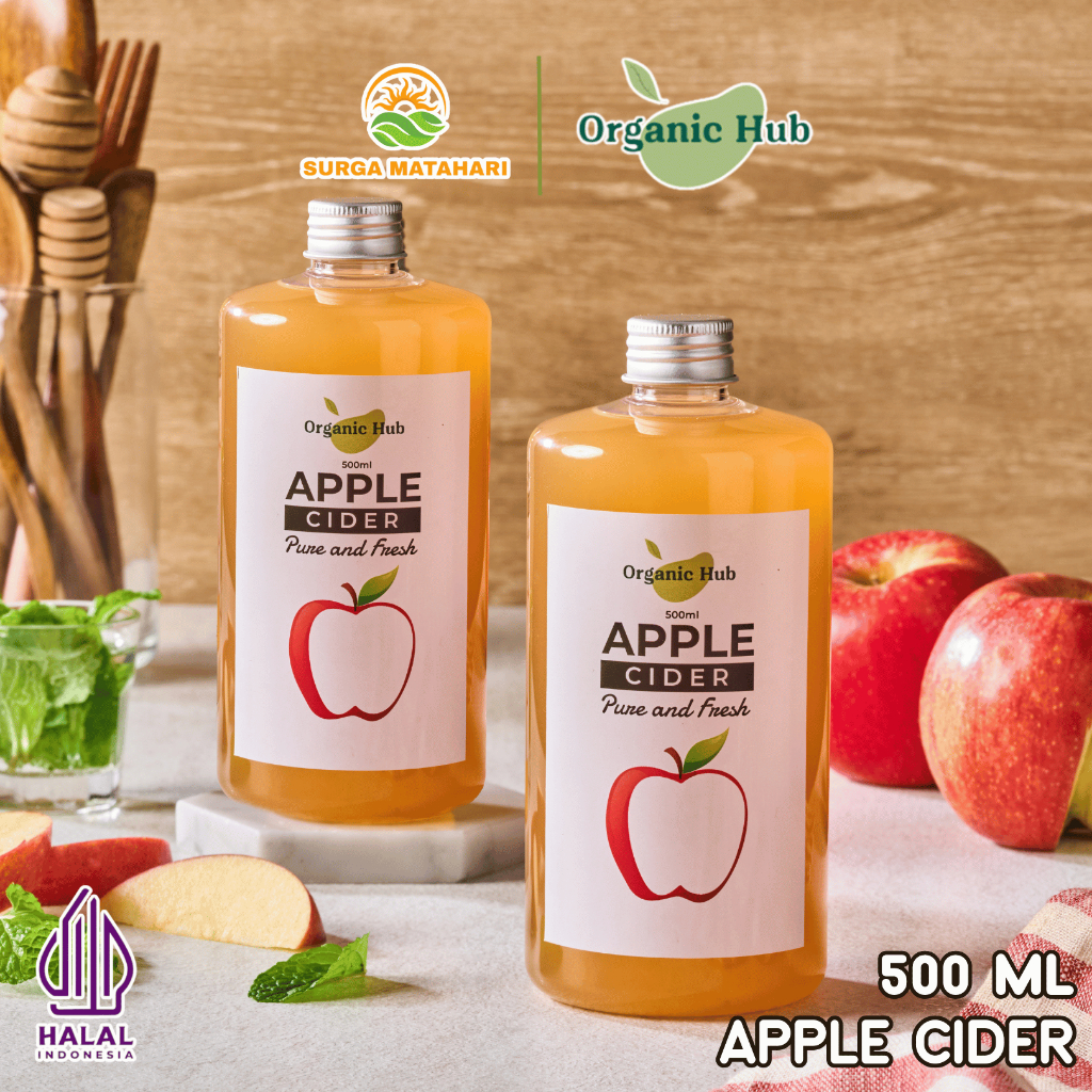 

Organic Hub Cuka Apel Apple Cider Vinegar With Mother Cuka Apel Organik Original
